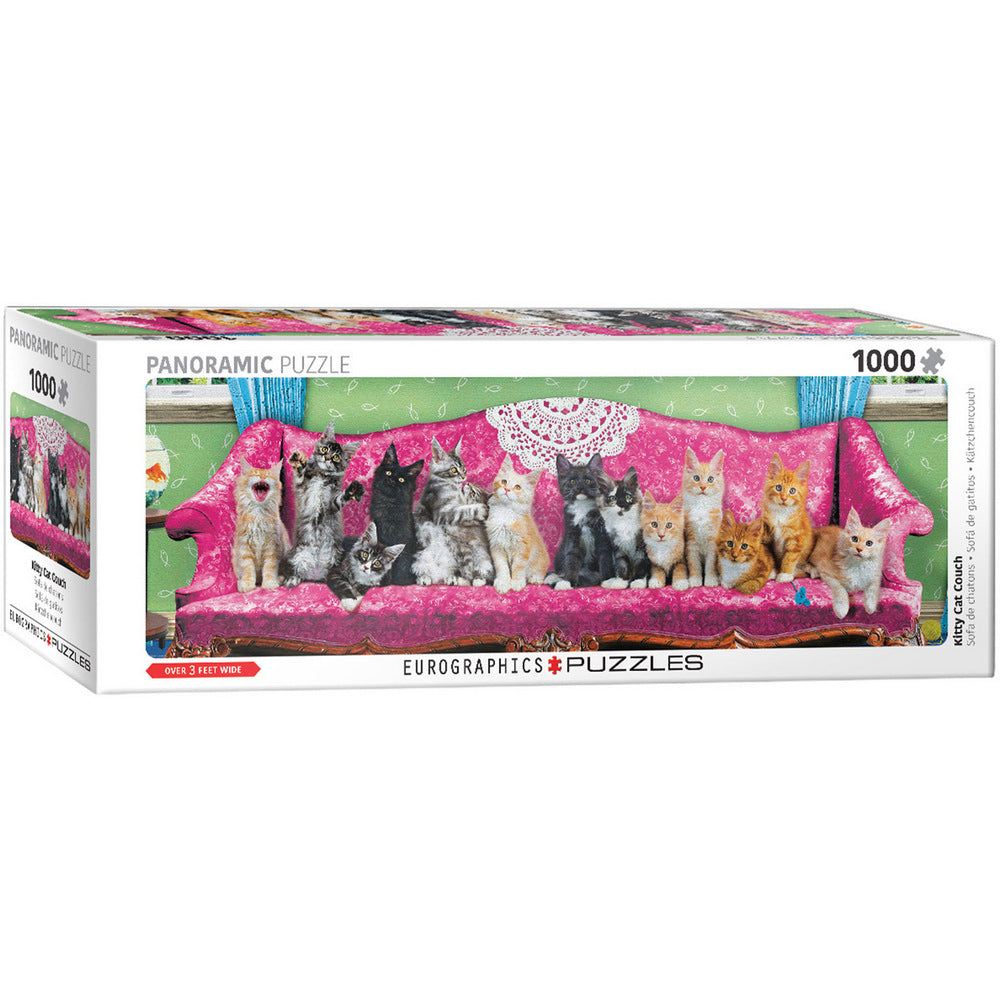 Eurographics - Kitty Cat Couch Panoramic 1000