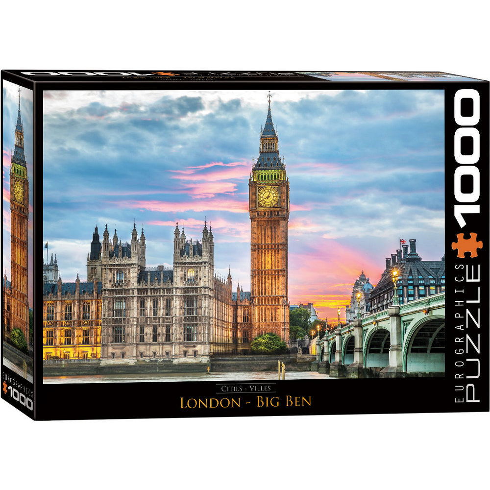Eurographics - London Big Ben 1000 Piece Puzzle