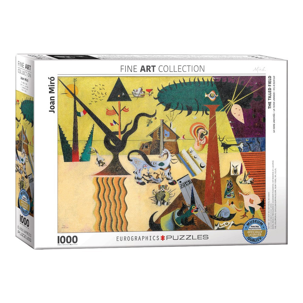 Miro -  The Tilled Field 1000 Piece Puzzle