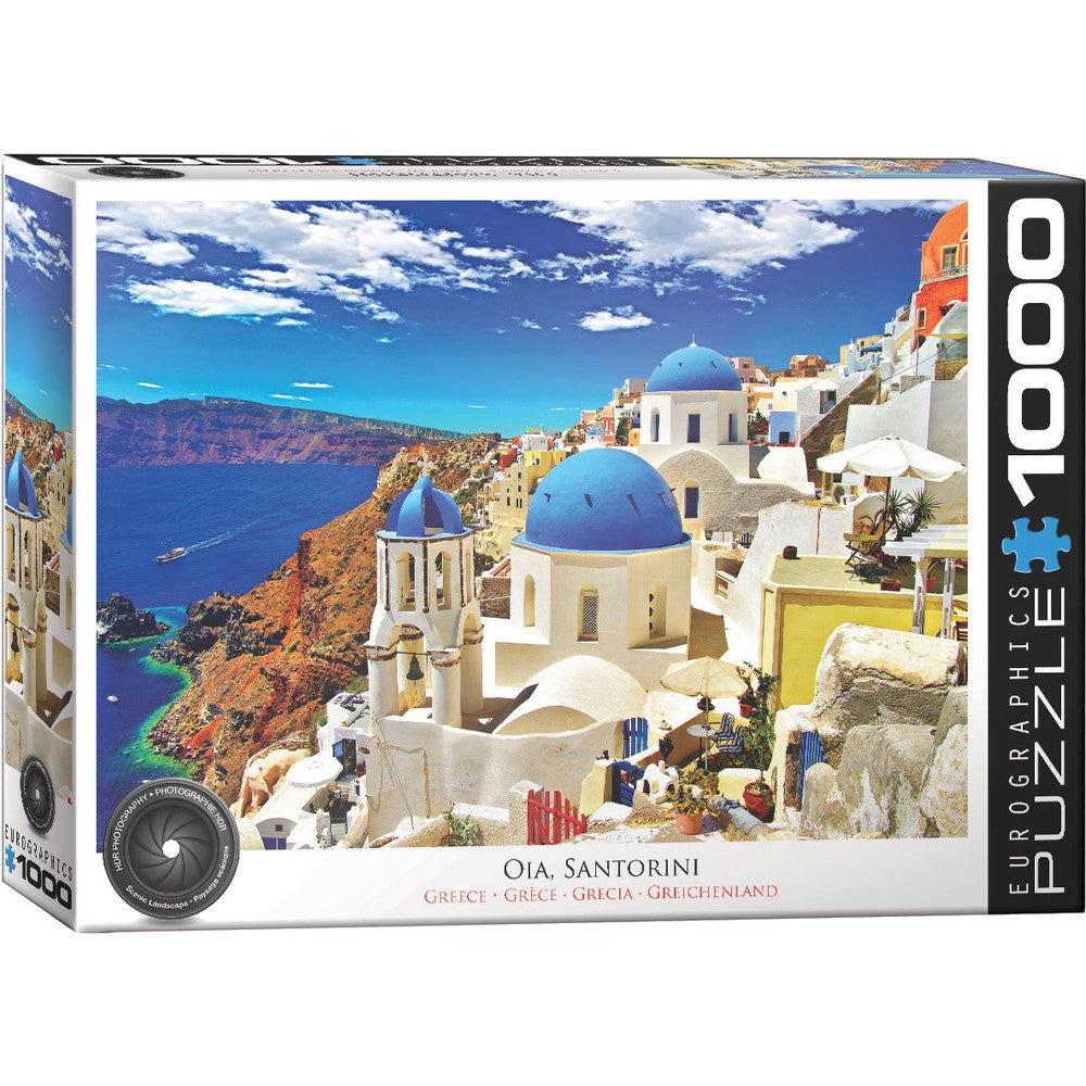 Eurographics - Oia -  Santorini Greece 1000 Piece Puzzle