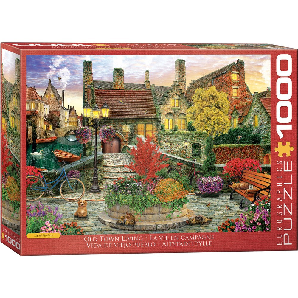 Eurographics - Old Town 1000 Piece Puzzle