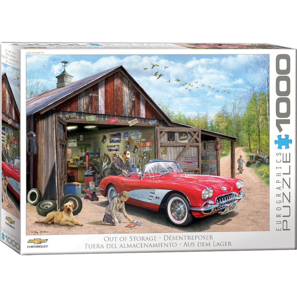 Eurographics - Out Of Storage Corvette 1000 Piece Puzzle