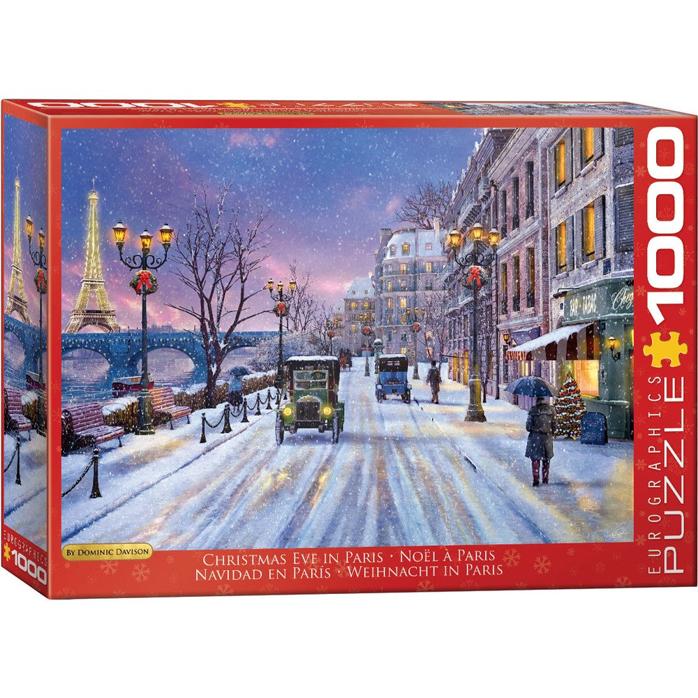 Paris Christmas 1000 Piece Puzzle