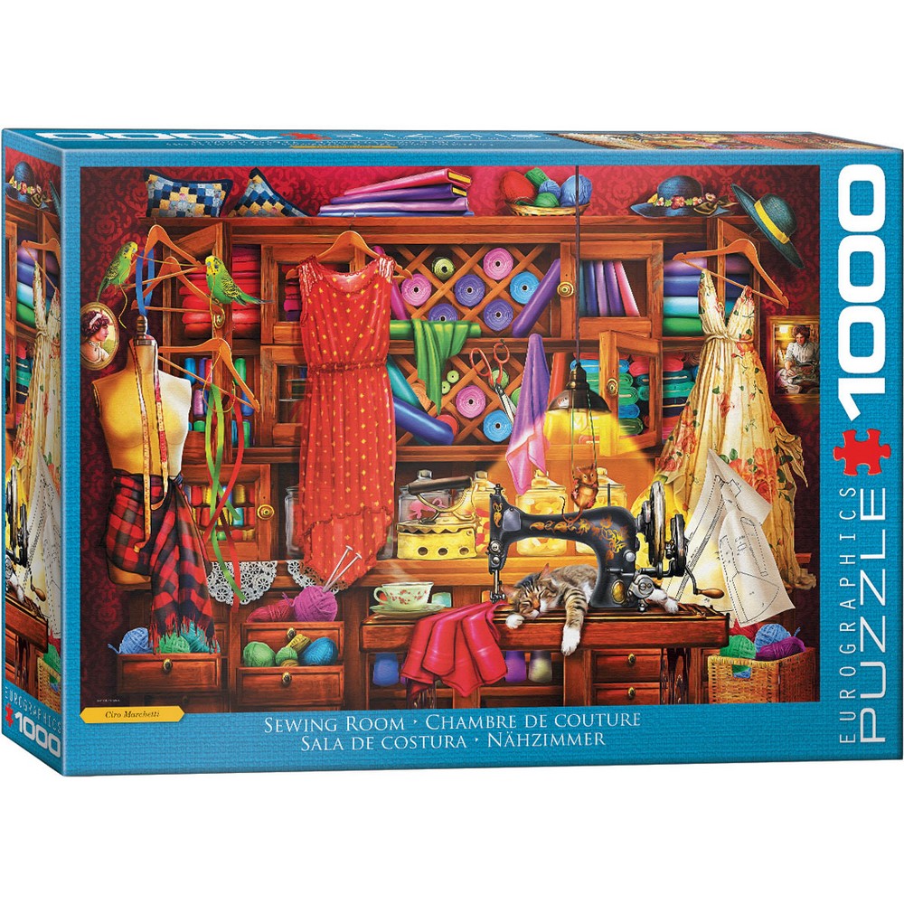 Eurographics - Sewing Craft Room 1000 Piece Puzzle