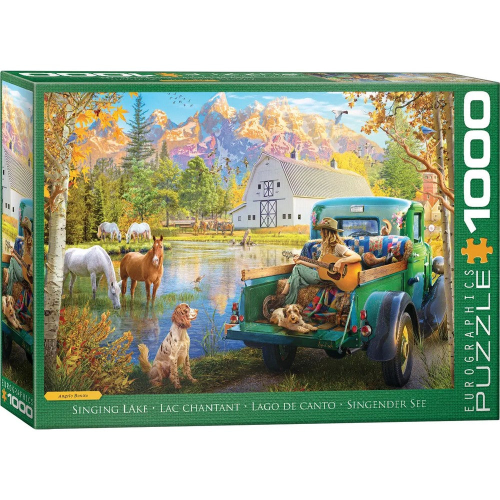 Eurographics - Singing Lake 1000 Piece Puzzle