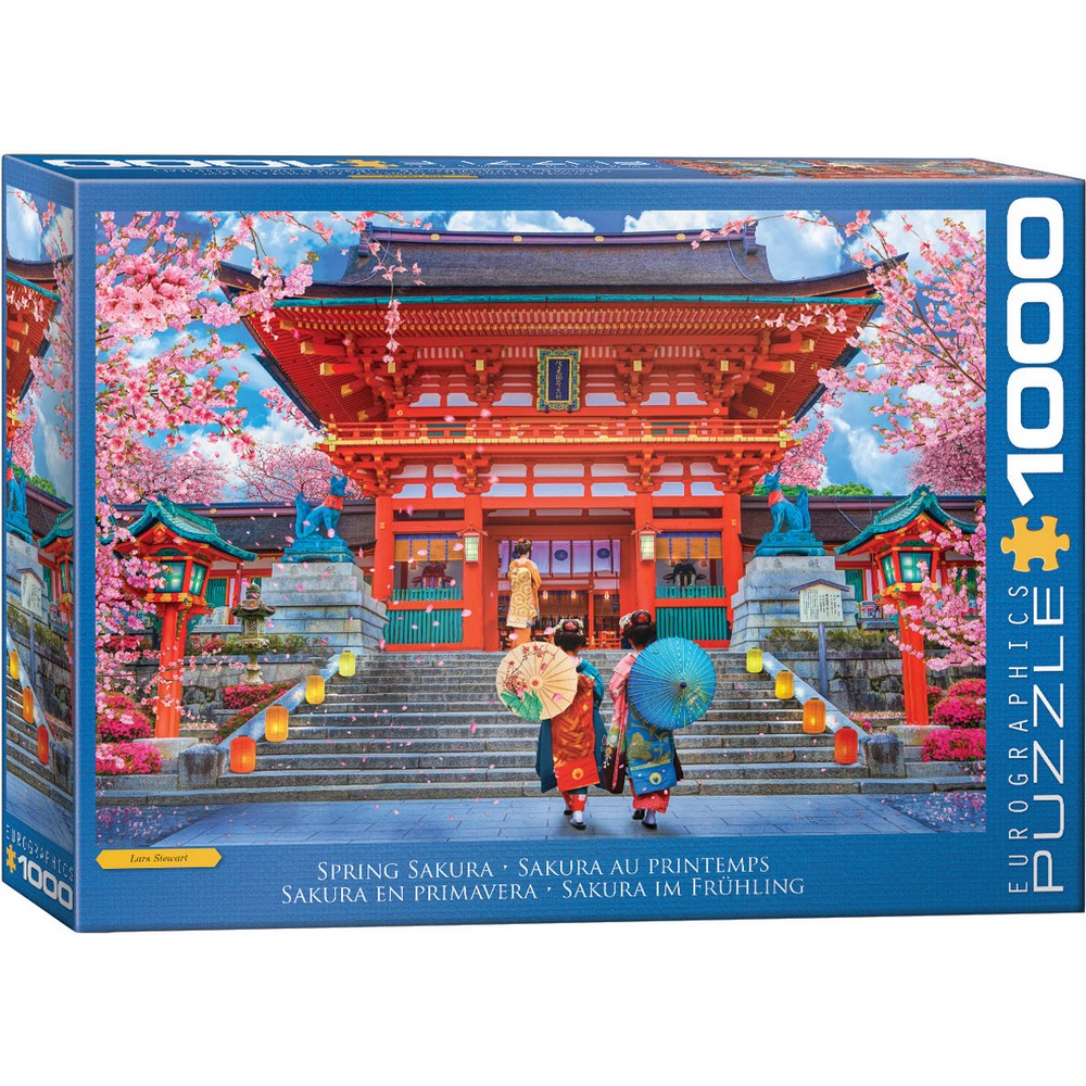 Spring Sakura 1000 Piece Puzzle