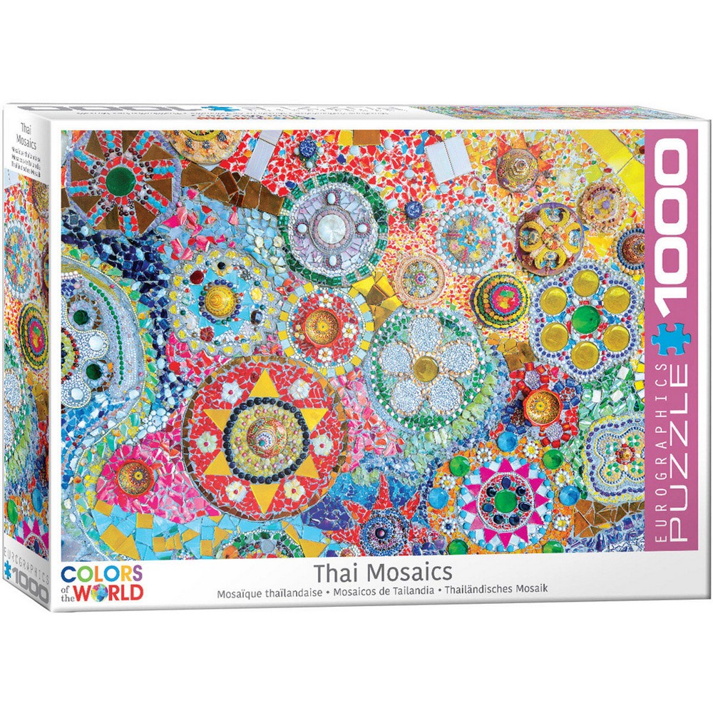 Thailand Mosaic 1000 Piece Puzzle