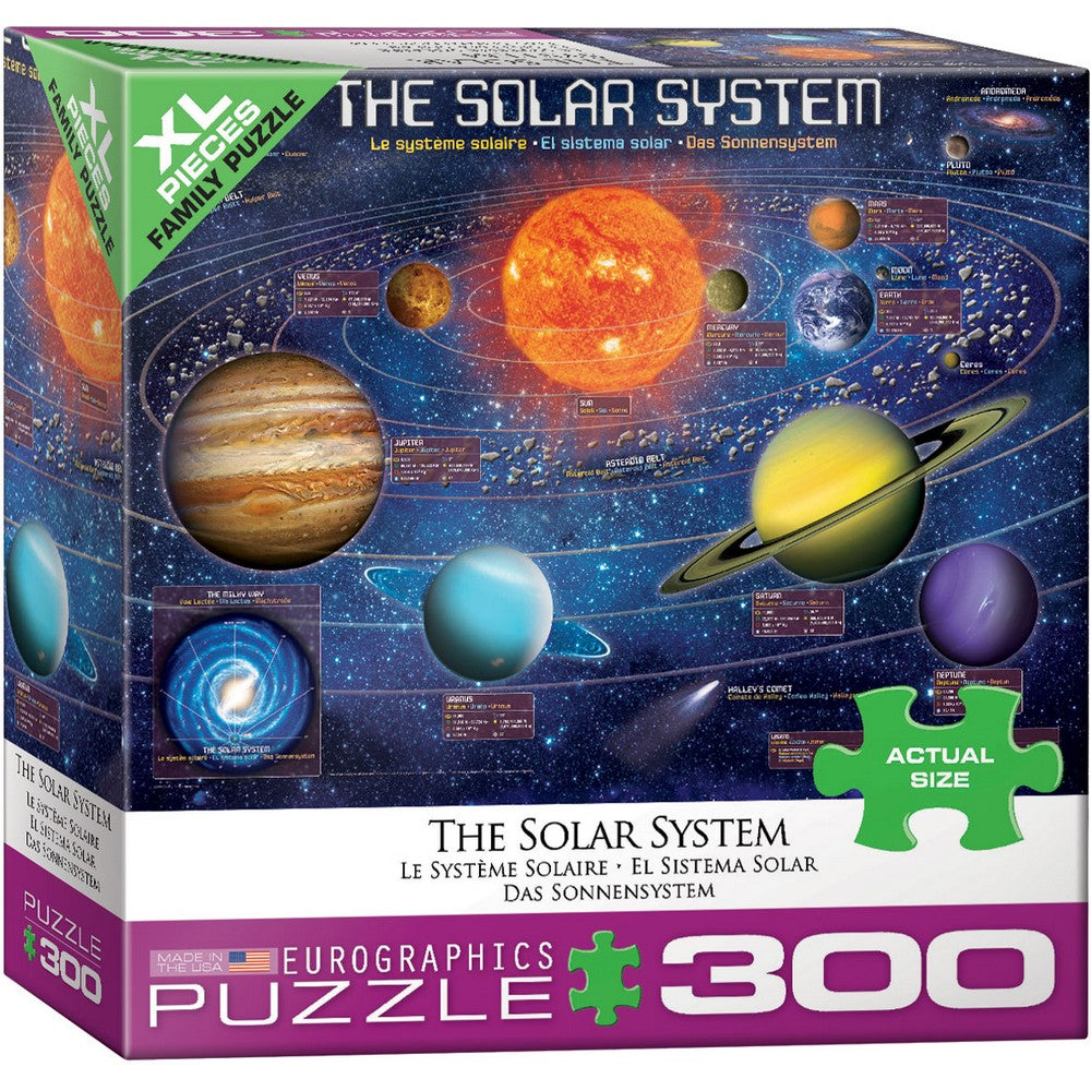 Eurographics - The Solar System 300 Piece Puzzle