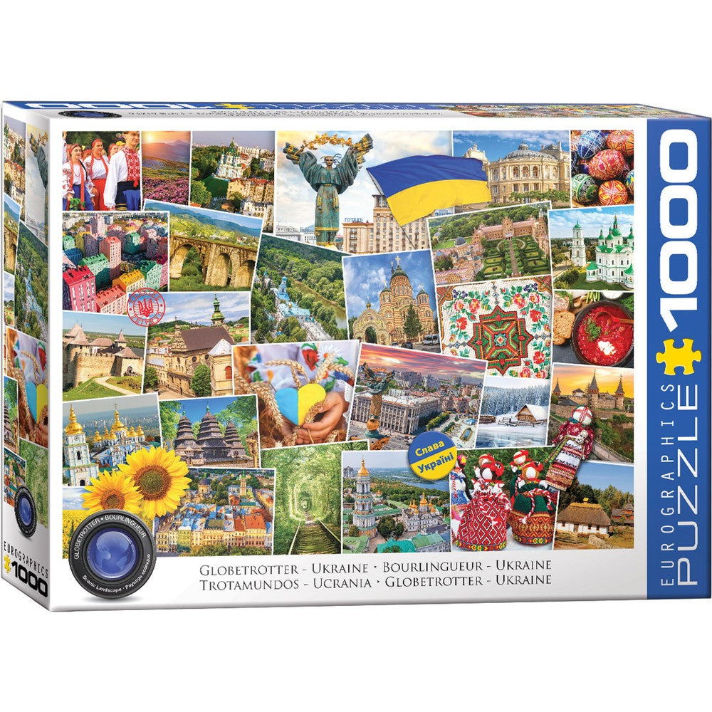 Eurographics - Ukraine Globetrotter 1000 Piece Puzzle