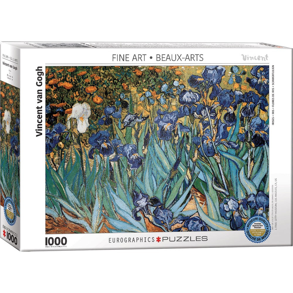 Eurographics - Van Gogh -  Irises 1000 Piece Puzzle