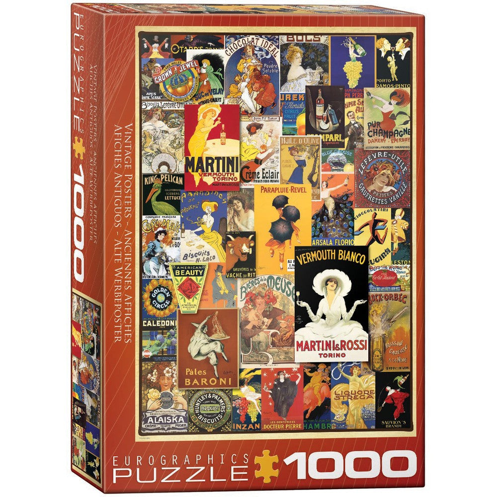 Eurographics - Variety Vintage Posters 1000 Piece Puzzle