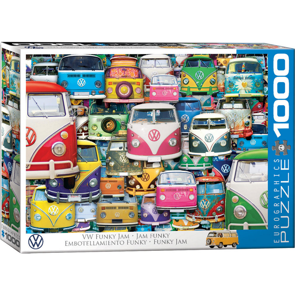 Eurographics - VW Bus Funky Jam 1000 Piece Puzzle