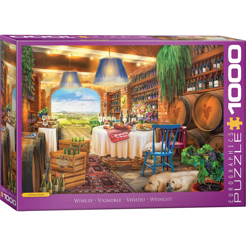 Eurographics - Winery By Artbeat Studio 1000 Piece Puzzle