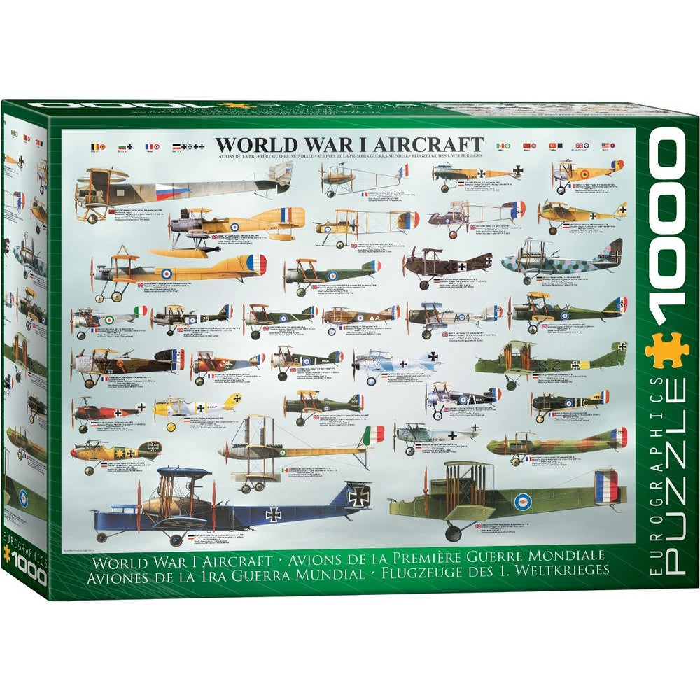 Eurographics - Wwi Aircraft 1000 Piece Puzzle
