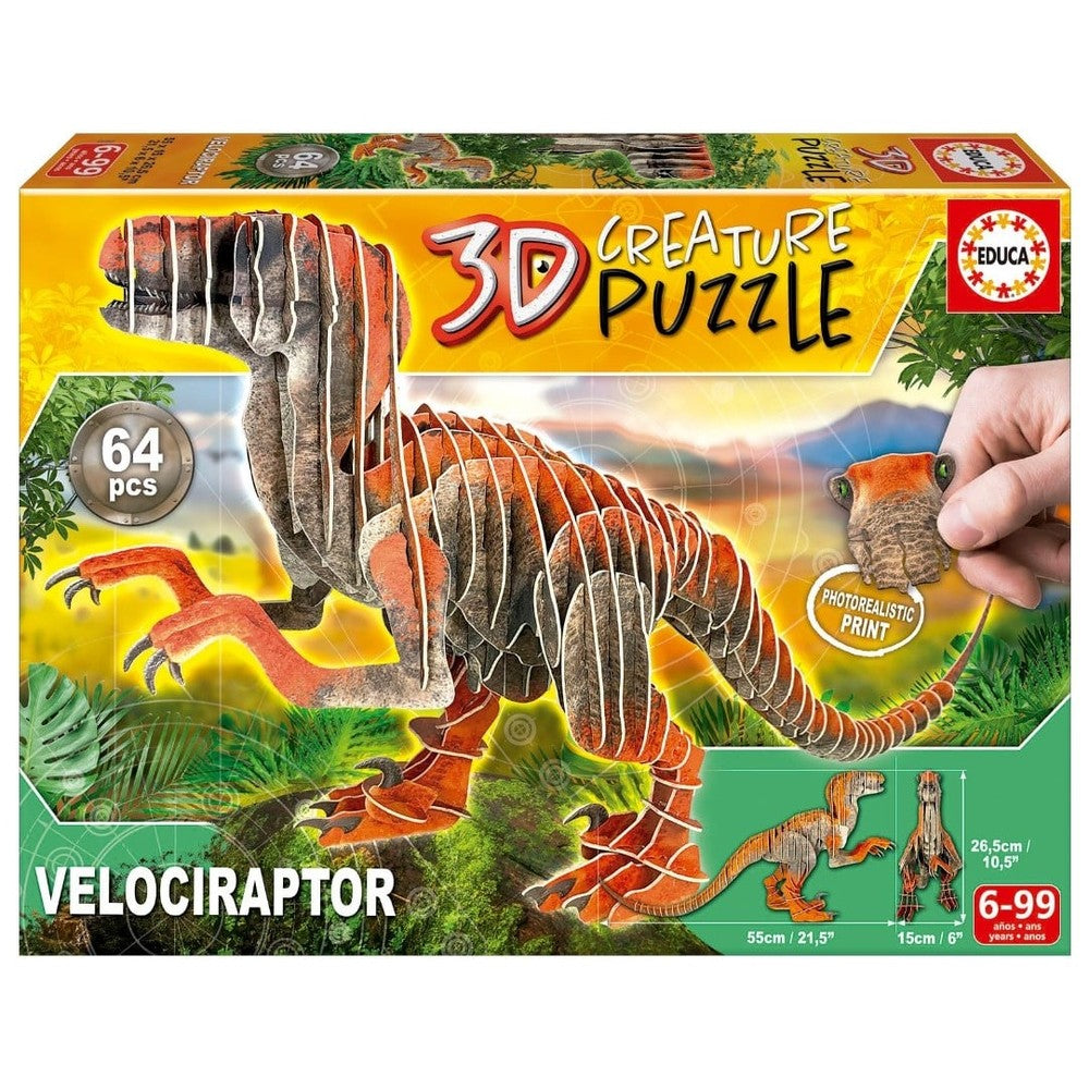 3D - Creature - Velociraptor