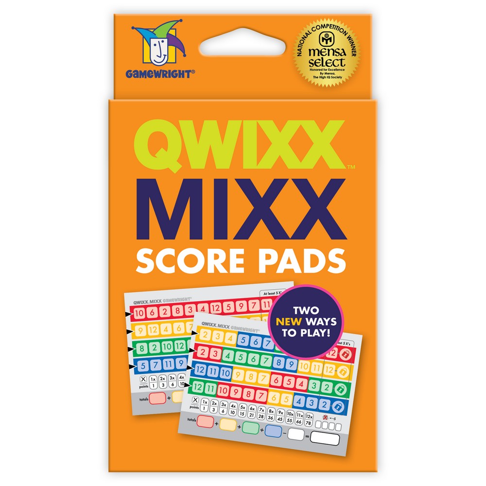 Qwixx Mixx Score Pads (1 Pad)