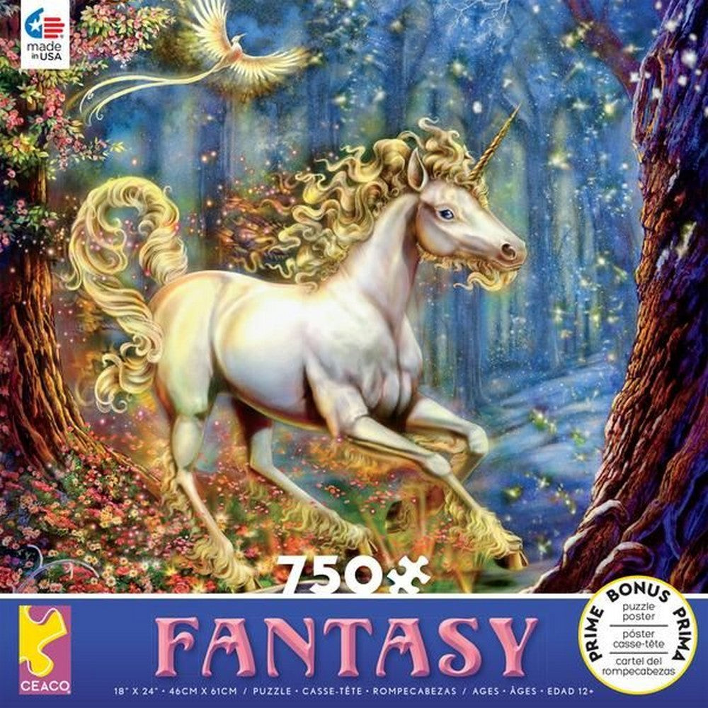Ceaco - Fantasy Unicorn 750 Piece Puzzle