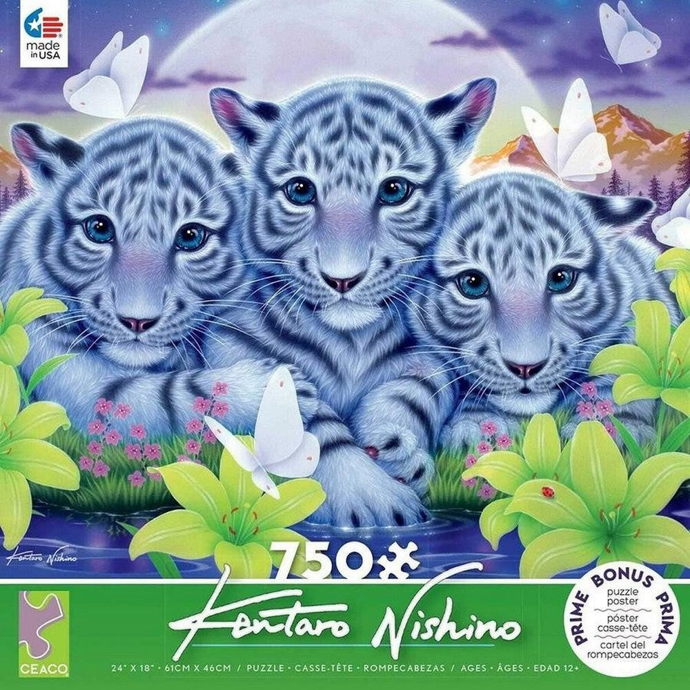 Ceaco - Kentaro White Triplets 750 Piece Puzzle