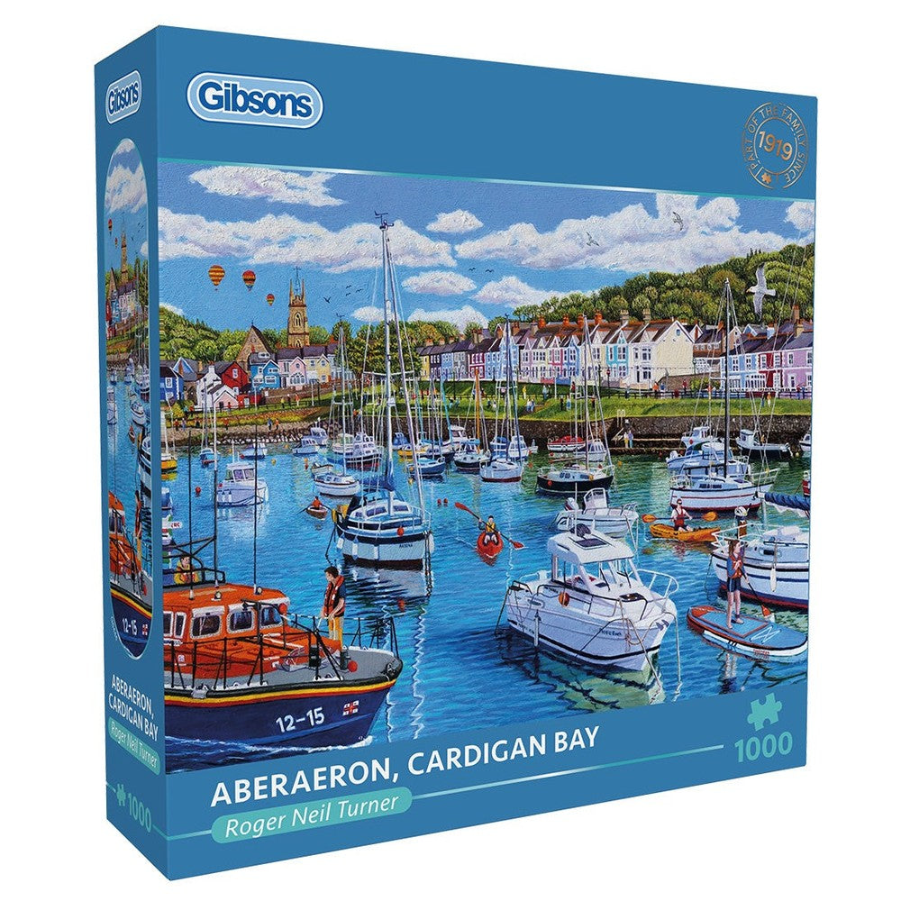 Gibsons - Aberaeron Cardigan Bay 1000 Piece Puzzle