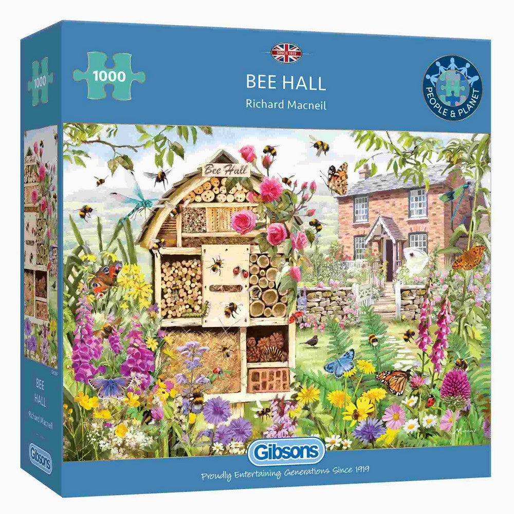 Gibsons - Bee Hall 1000 Piece Puzzle
