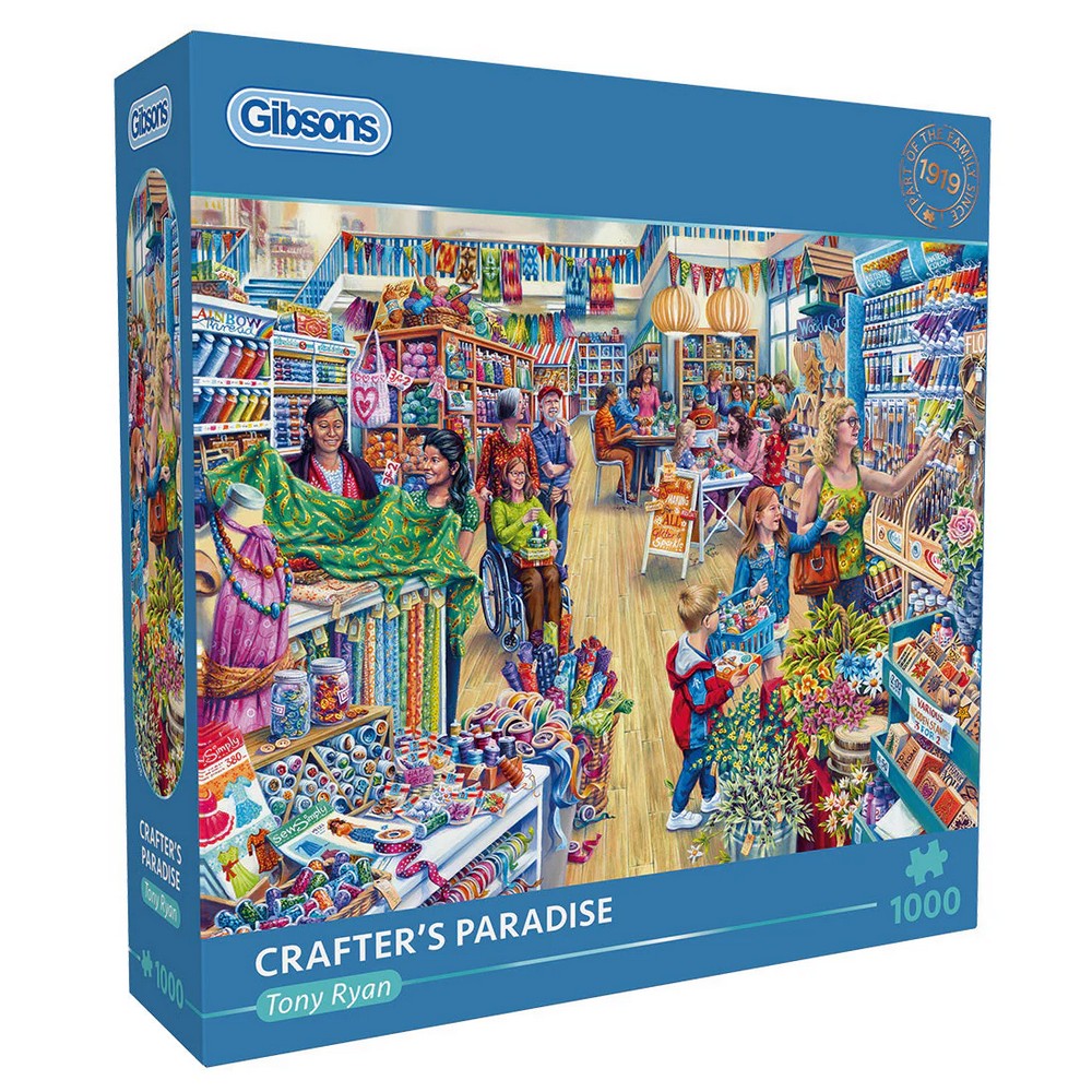Gibsons - Crafters Paradise 1000 Piece Puzzle