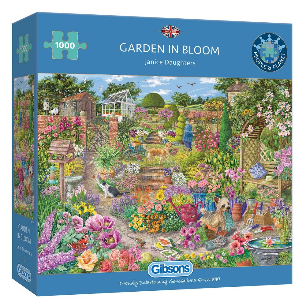 Gibsons - Garden In Bloom 1000 Piece Puzzle