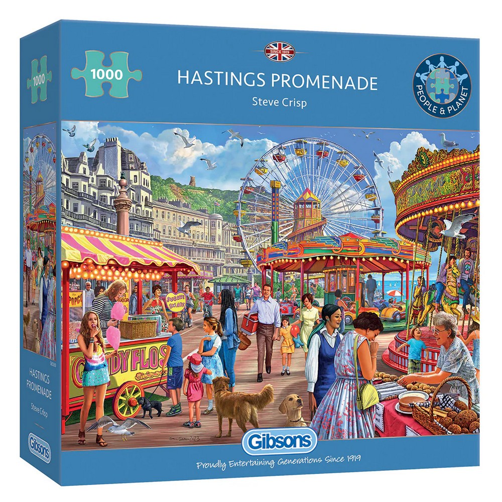 Gibsons - Hastings Promenade 1000 Piece Puzzle