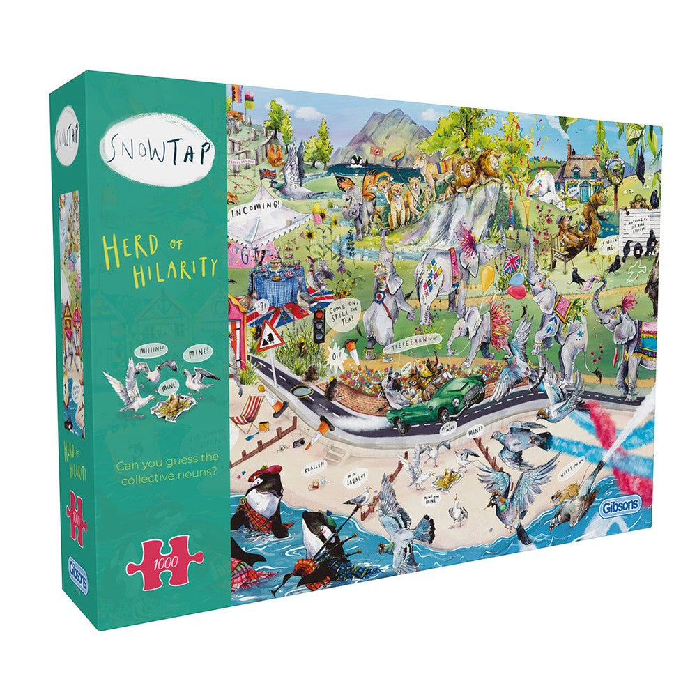 Gibsons - Herd Of Hilarity 1000 Piece Puzzle