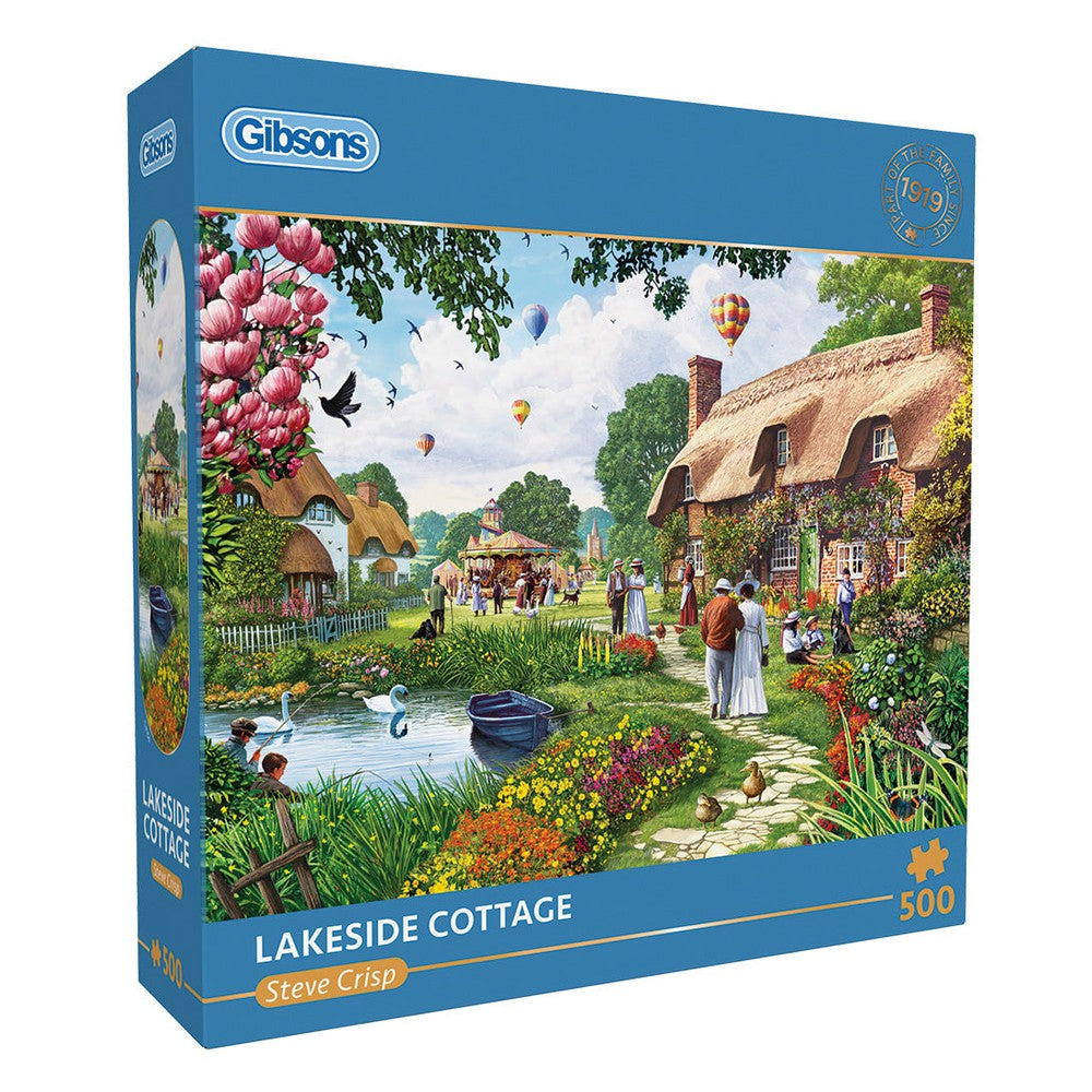 Gibsons - Lakeside Cottage 500 Piece Puzzle
