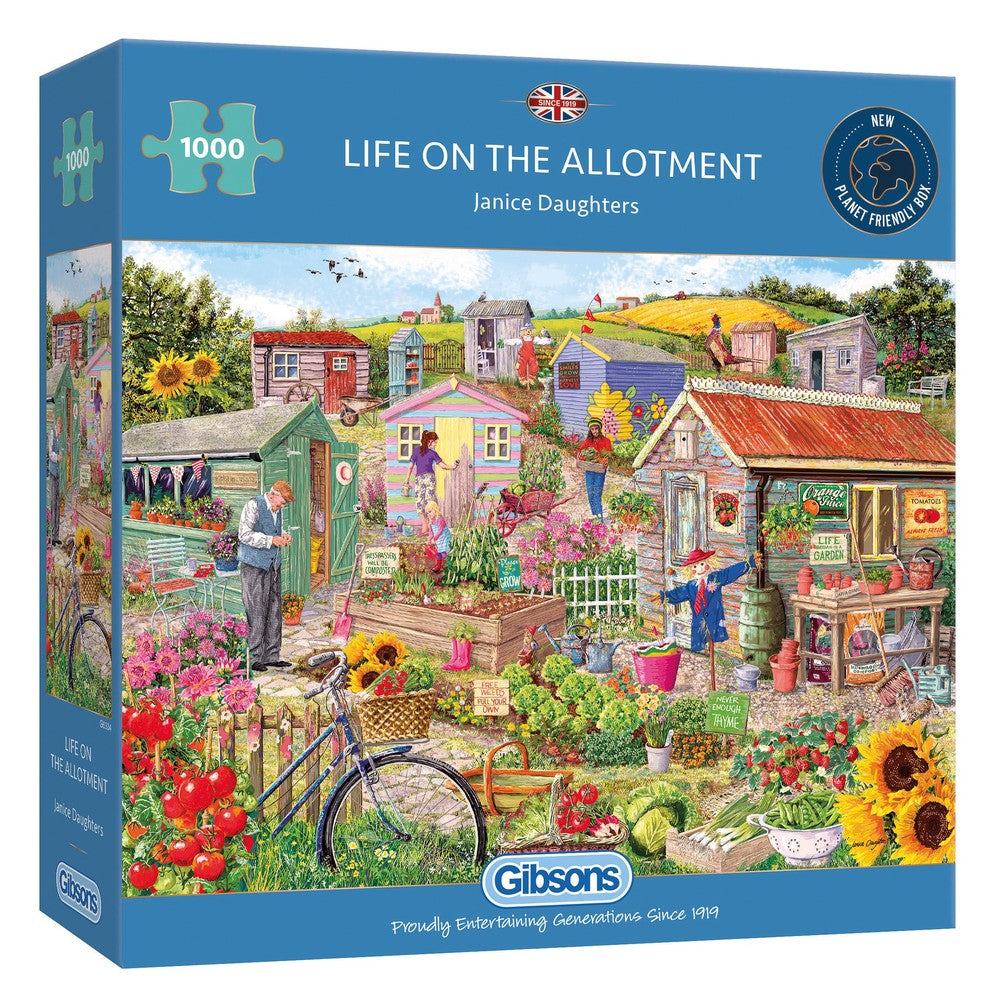 Gibsons - Life On The Allotment 1000 Piece Puzzle