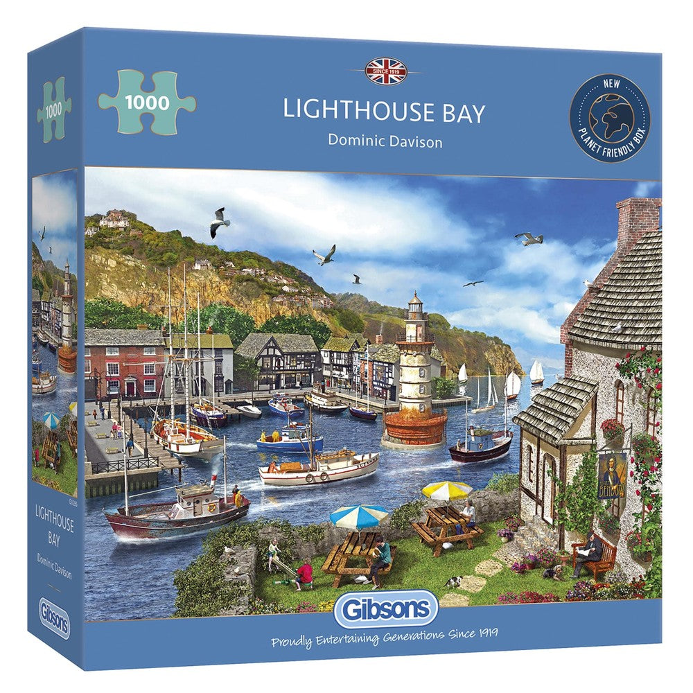 Gibsons - Lighthouse Bay 1000 Piece Puzzle