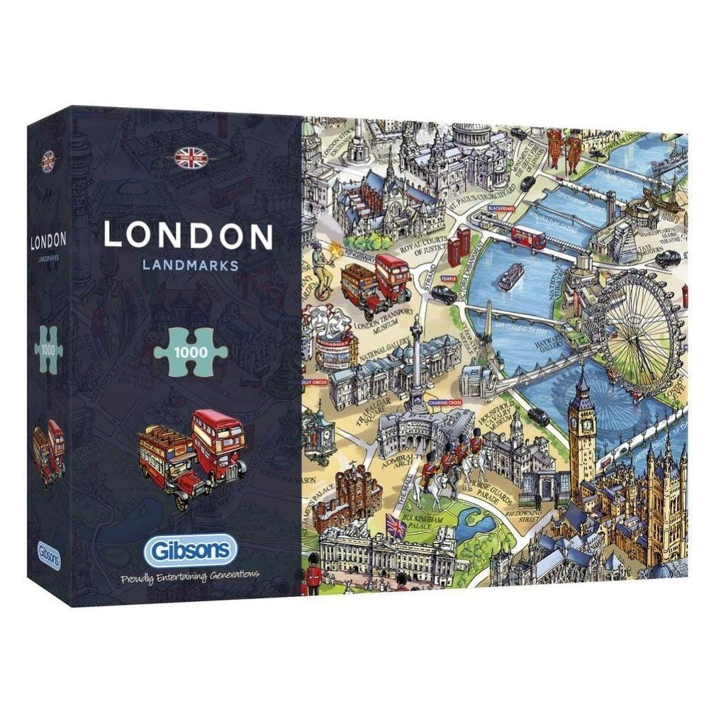 Gibsons - London Landmarks 1000 Piece Puzzle
