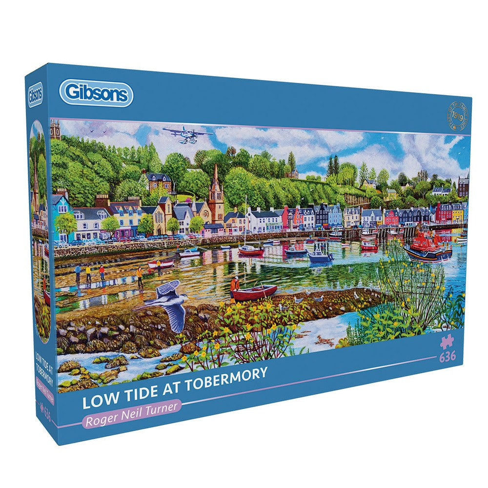 Gibsons - Low Tide At Tobermory 636 Piece Puzzle