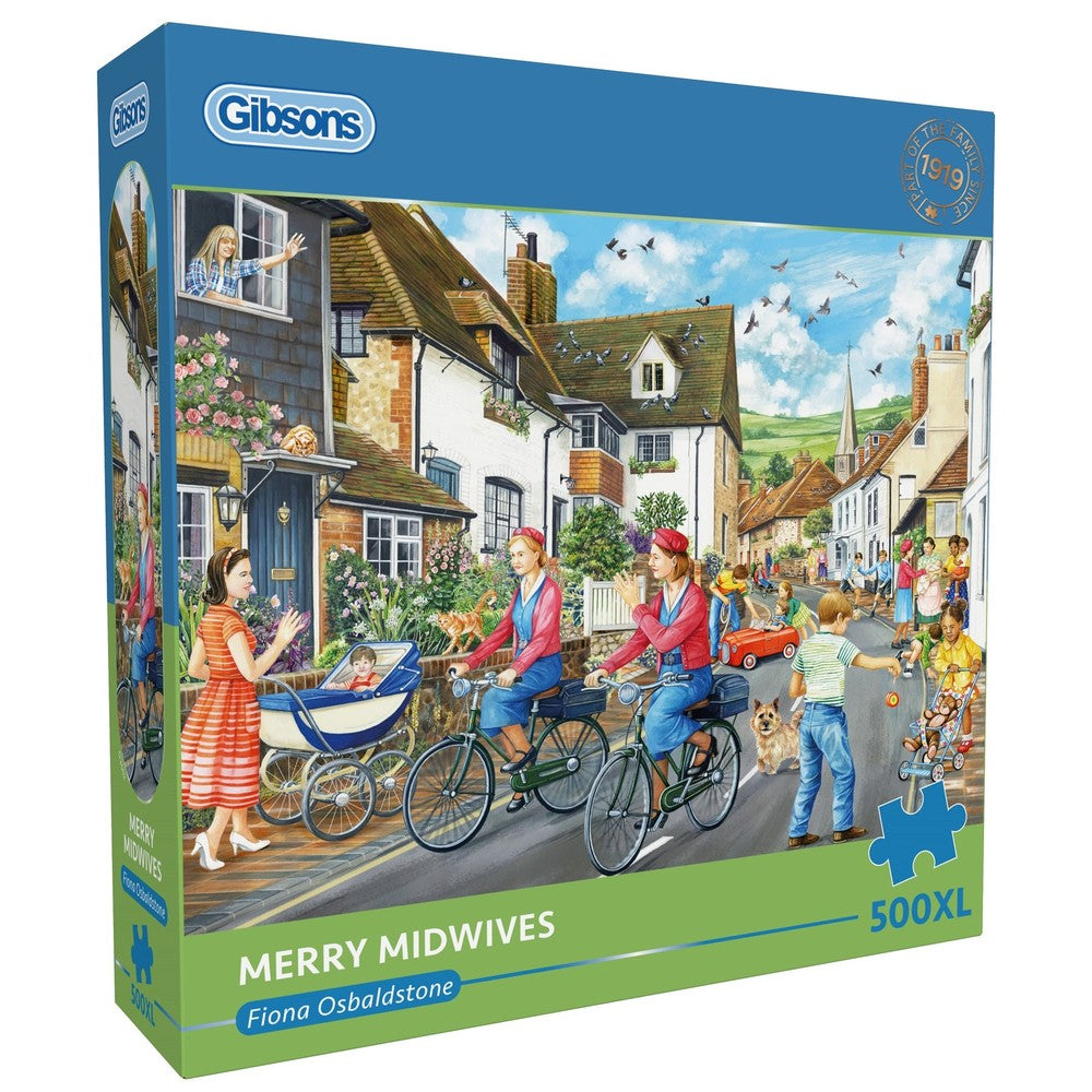 Gibsons Merry Midwives 500 Piece XL Puzzle