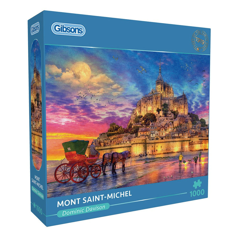 Gibsons - Mont Saint-Michel 1000 Piece Puzzle