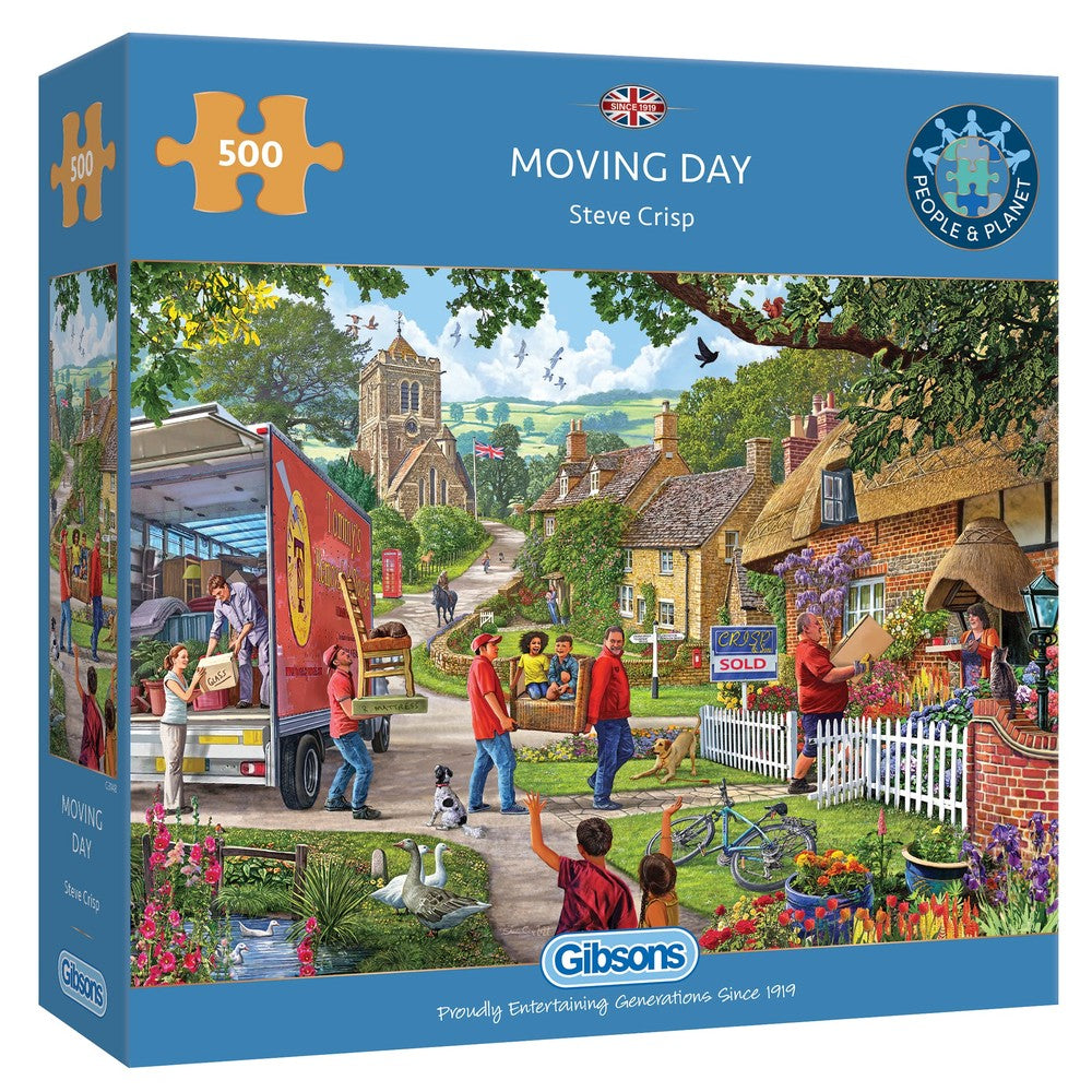 Gibsons - Moving Day 500 Piece Puzzle