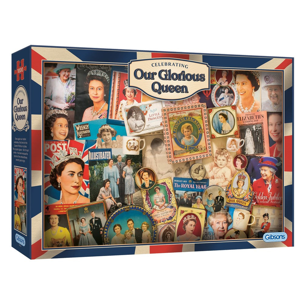 Gibsons - Our Glorious Queen 1000 Piece Puzzle