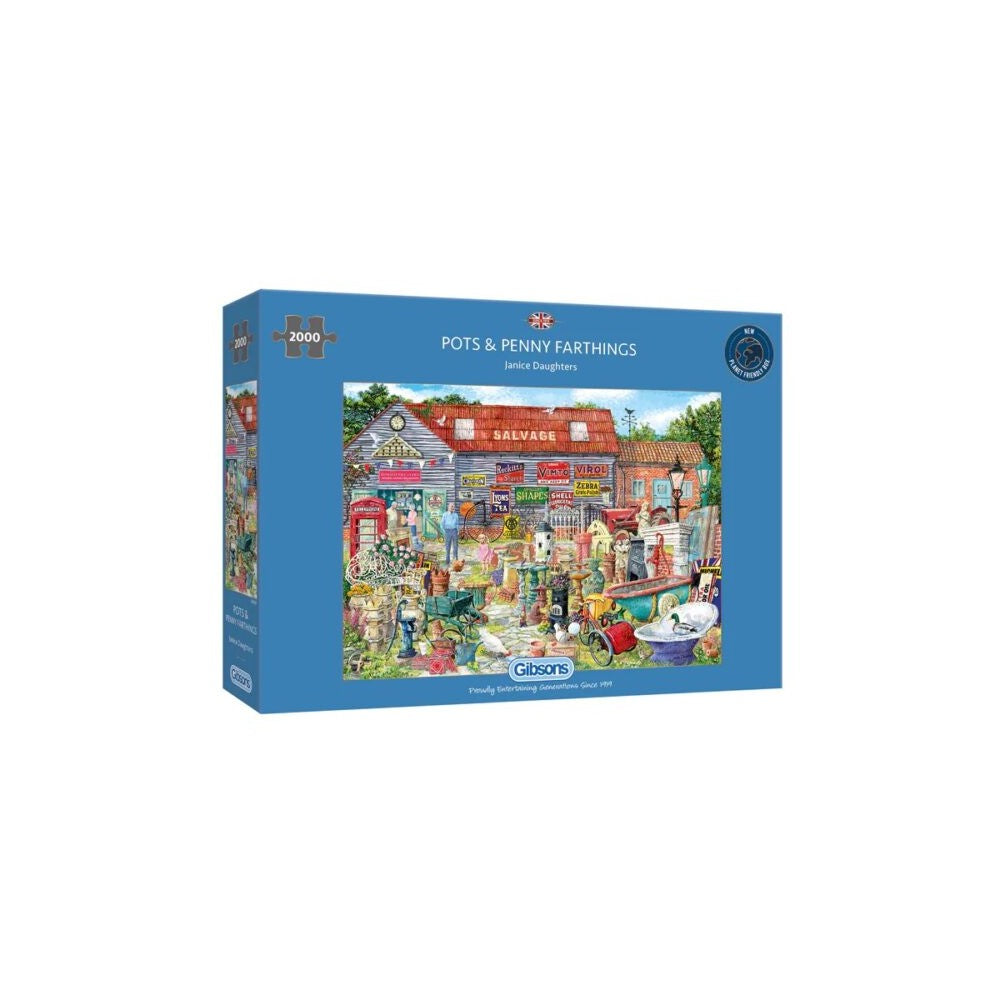 Pots & Penny Farthings 2000 Piece Puzzle