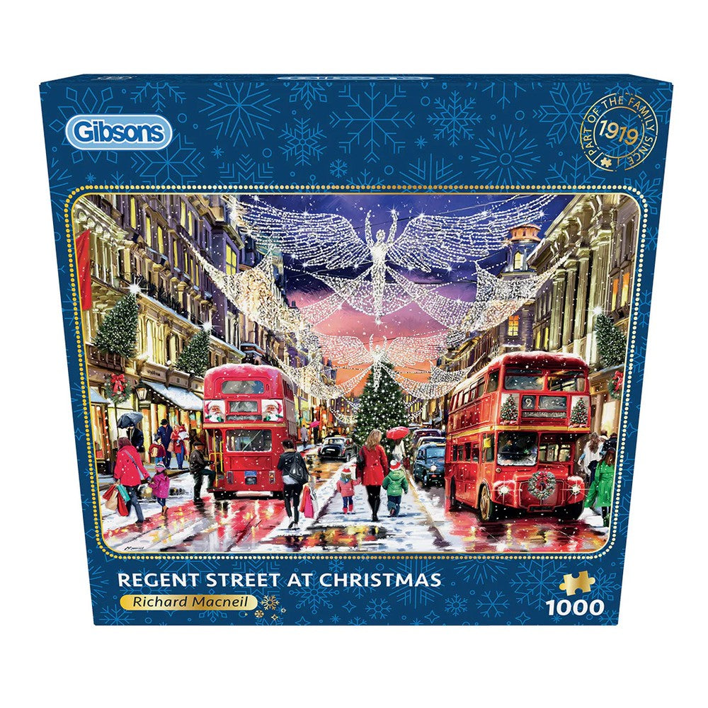 Gibsons - Regent Street Christmas 1000 Piece Puzzle