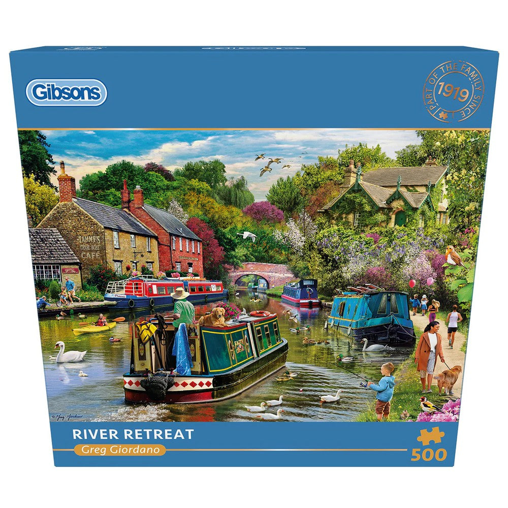 Gibsons - River Retreat 500 Piece Puzzle