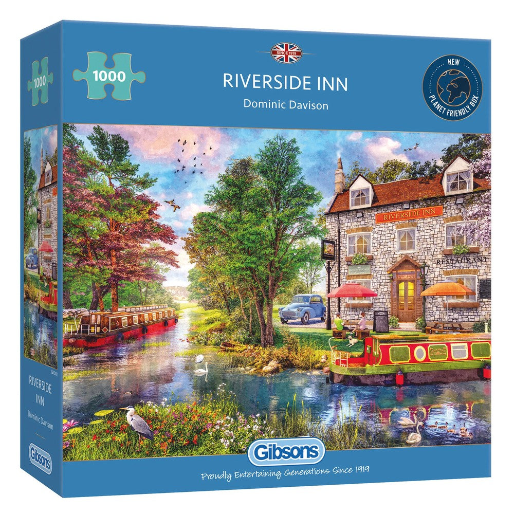 Gibsons - Riverside Inn 1000 Piece Puzzle
