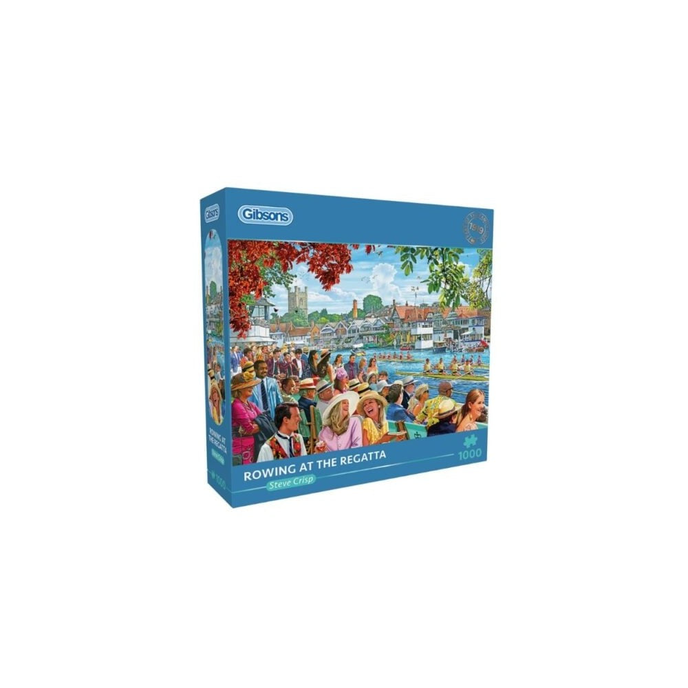 Gibsons - Rowing At The Regatta 1000 Piece Puzzle