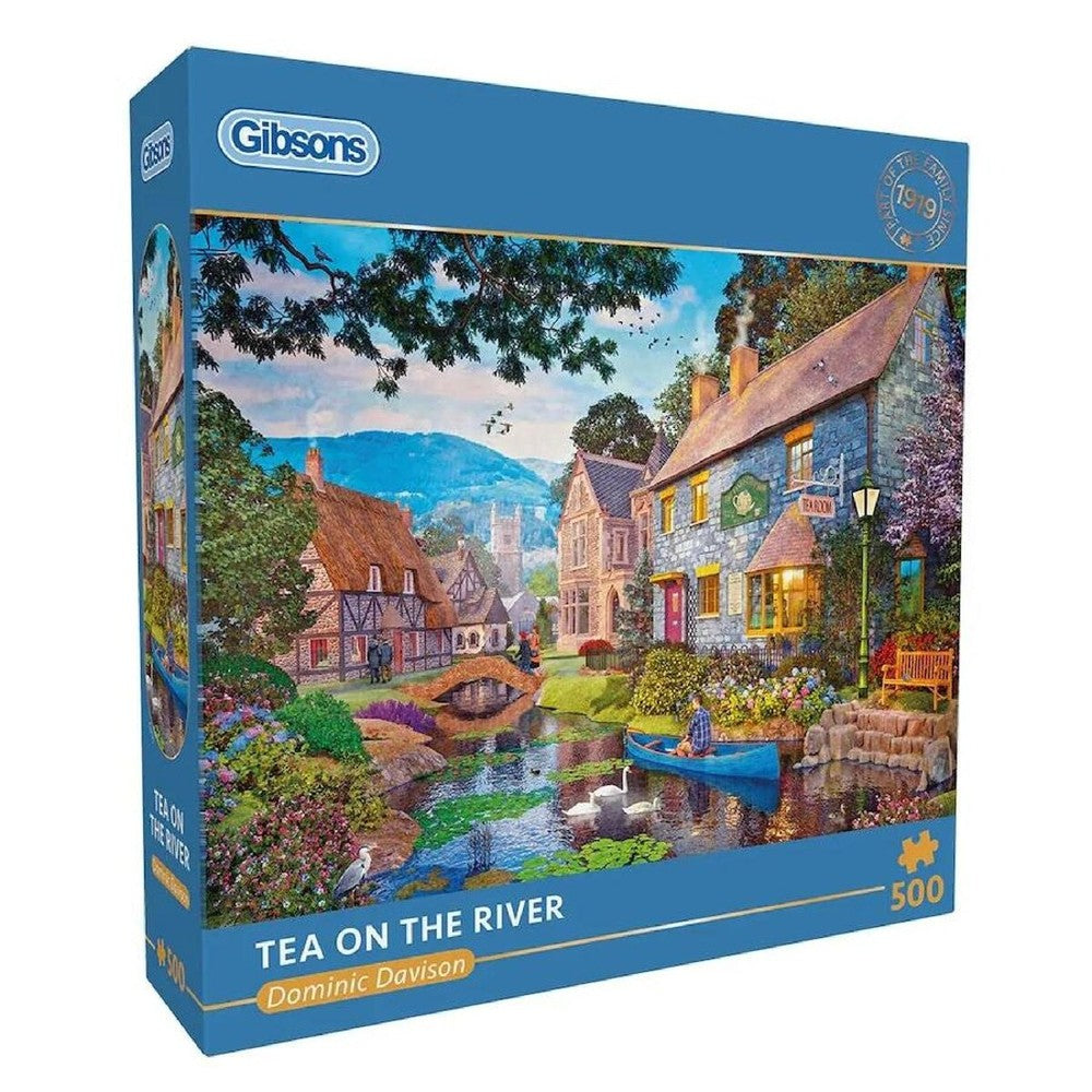 Gibsons - Tea On The River 500 Piece Puzzle