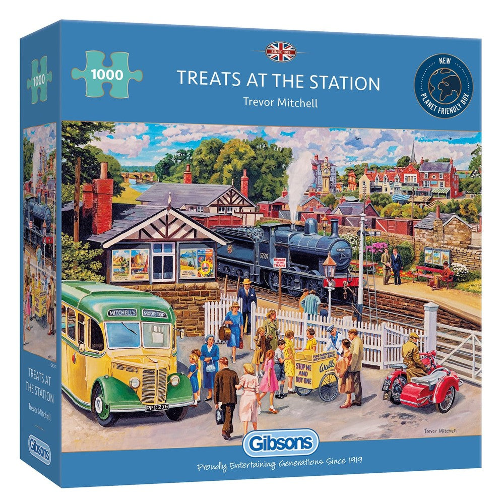Gibsons - Treats At The Station 1000 Piece Puzzle