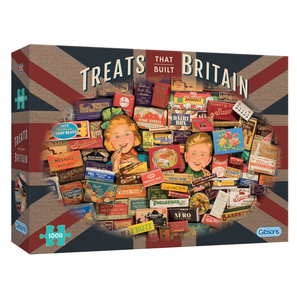 Gibsons - Treats That Built Britain 1000 Piece Puzzle