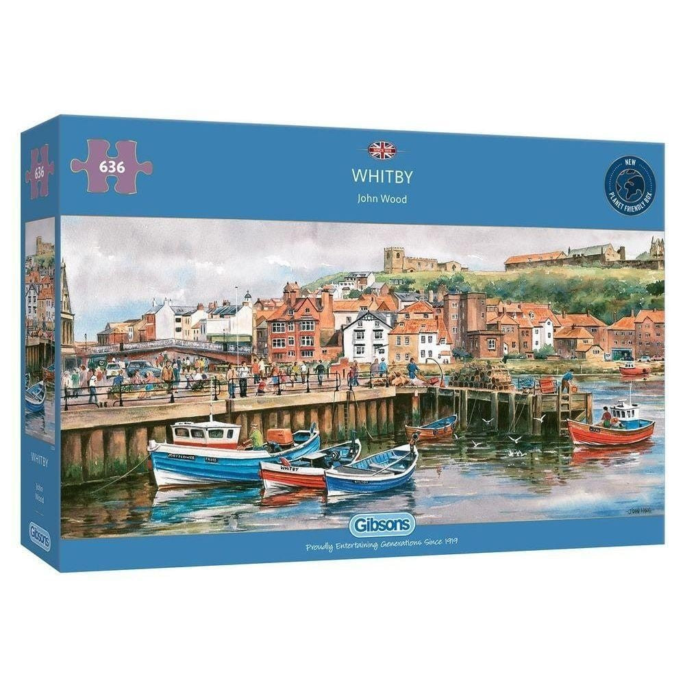 Gibsons - Whitby Harbour 636 Piece Puzzle