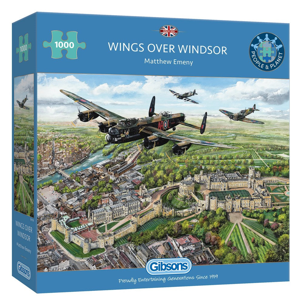 Gibsons - Wings Over Windsor 1000 Piece Puzzle