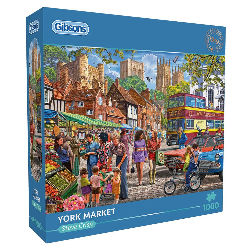 Gibsons - York Market 1000 Piece Puzzle