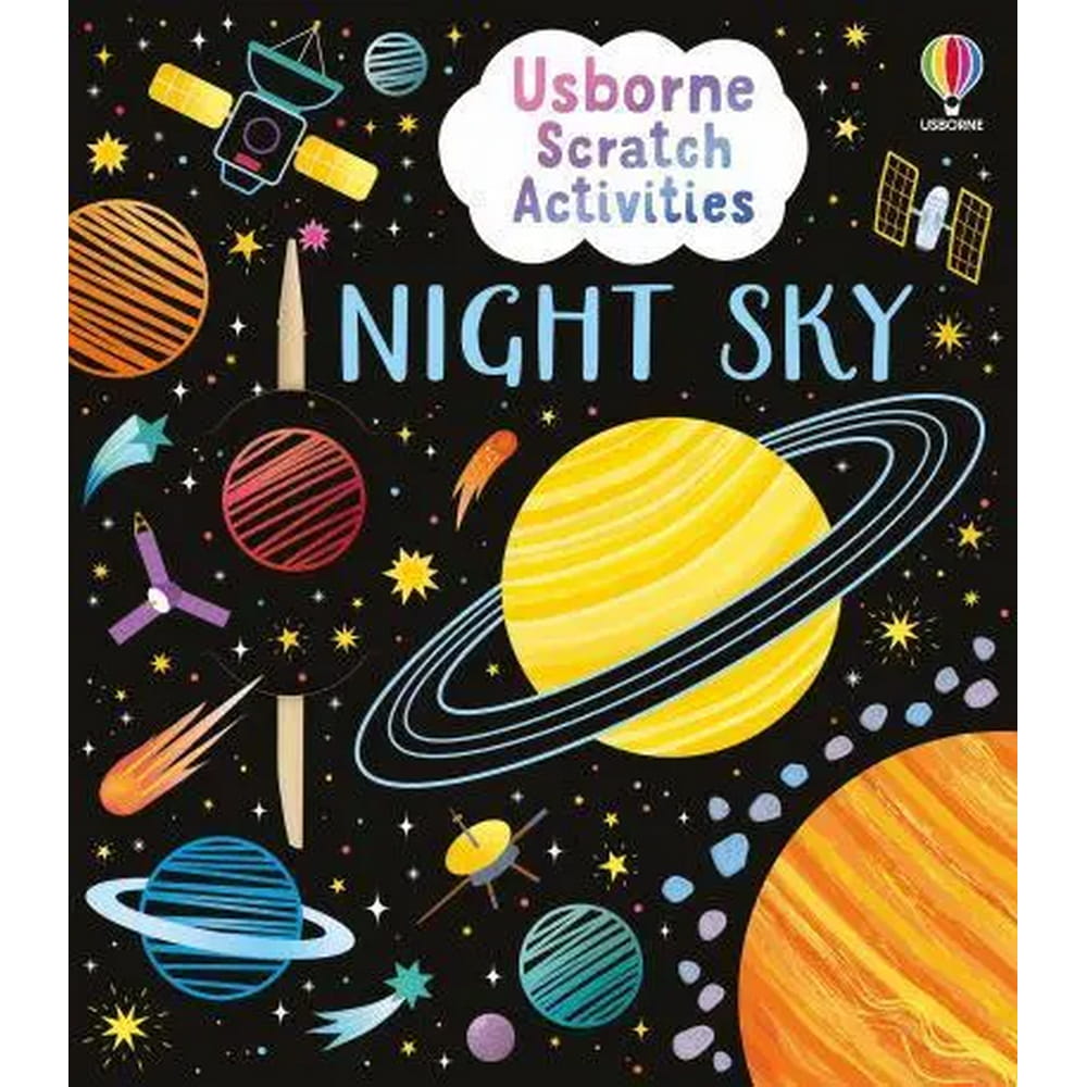 Night Sky Scratch Activity Book