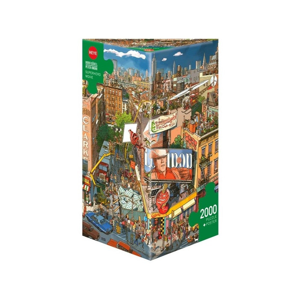 Heye - Gobel/K -  Superhero Movie 2000 Piece Puzzle